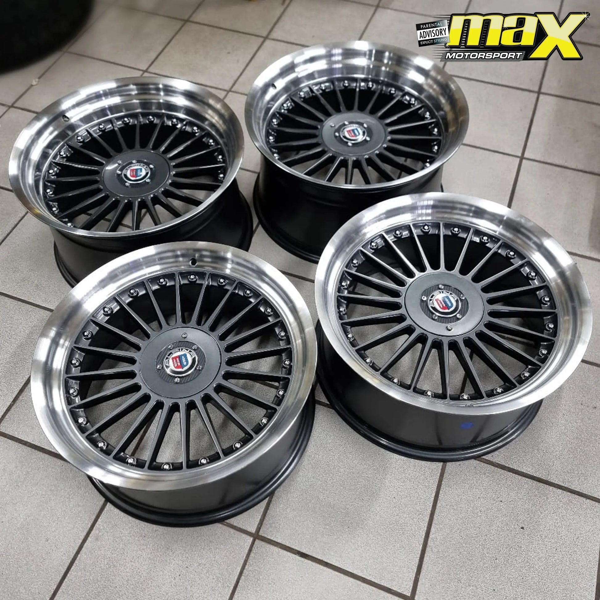 19 Inch Mag Wheel - MX9670-NW Alpin Style Wheel Narrow & Wide (5x112 / 5x120 PCD) Max Motorsport