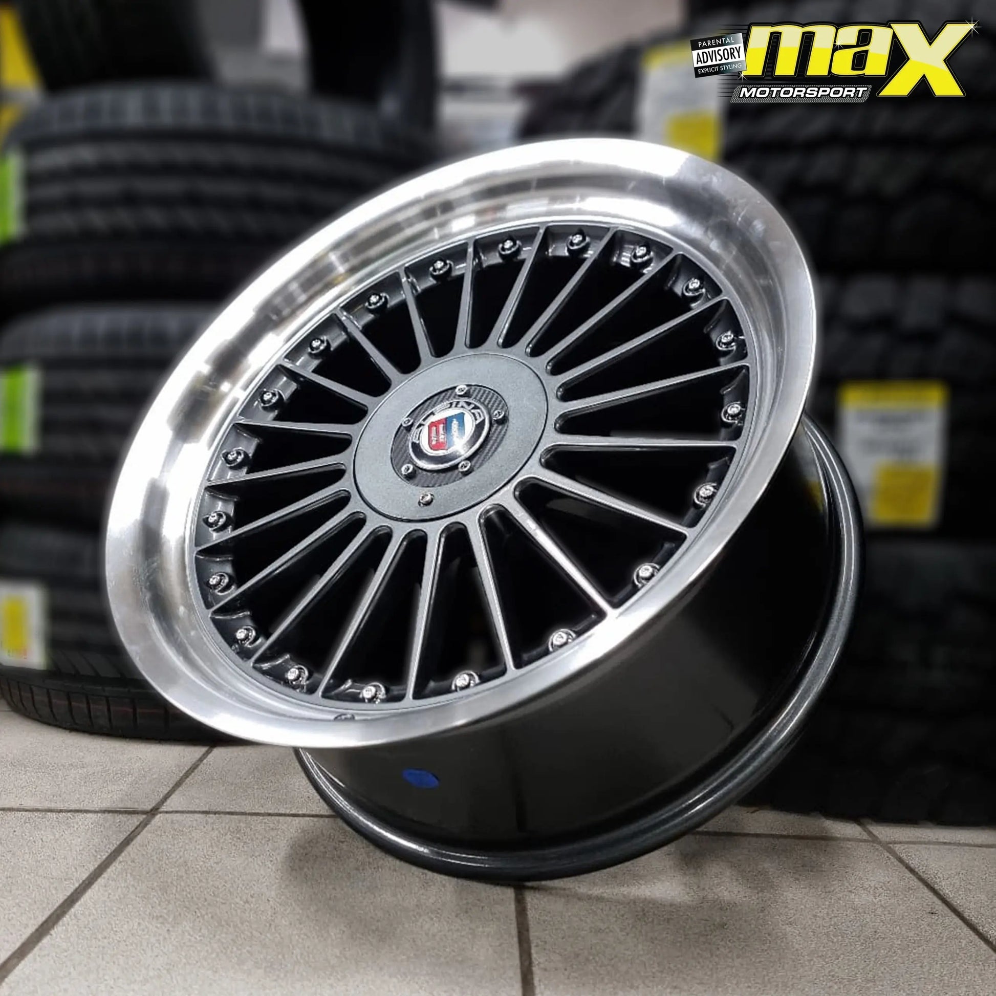 19 Inch Mag Wheel - MX9670-NW Alpin Style Wheel Narrow & Wide (5x112 / 5x120 PCD) Max Motorsport