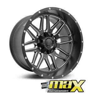 20 Inch Mag Wheel - MX2602 Bakkie Wheel (6x139.7 PCD) Max Motorsport