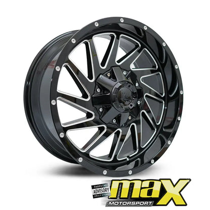 20 Inch Mag Wheel - MX6610 Bakkie Wheel (6x139.7 PCD) Max Motorsport