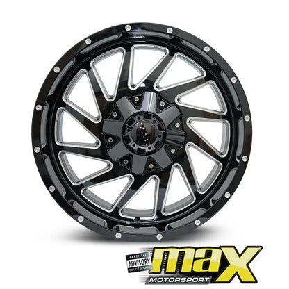 20 Inch Mag Wheel - MX6610 Bakkie Wheel (6x139.7 PCD) Max Motorsport