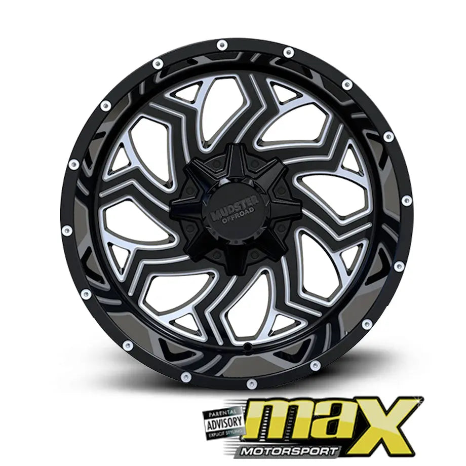 20 Inch Mag Wheel - MX920 12J Bakkie Wheel (6x139.7 PCD) Max Motorsport