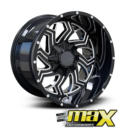 20 Inch Mag Wheel - MX920 12J Bakkie Wheel (6x139.7 PCD) Max Motorsport