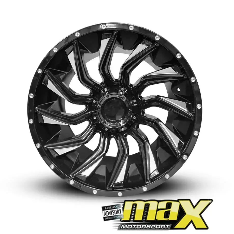 20 Inch Mag Wheel - MX-C576 12J Bakkie Wheel (6x139.7 PCD) Max Motorsport