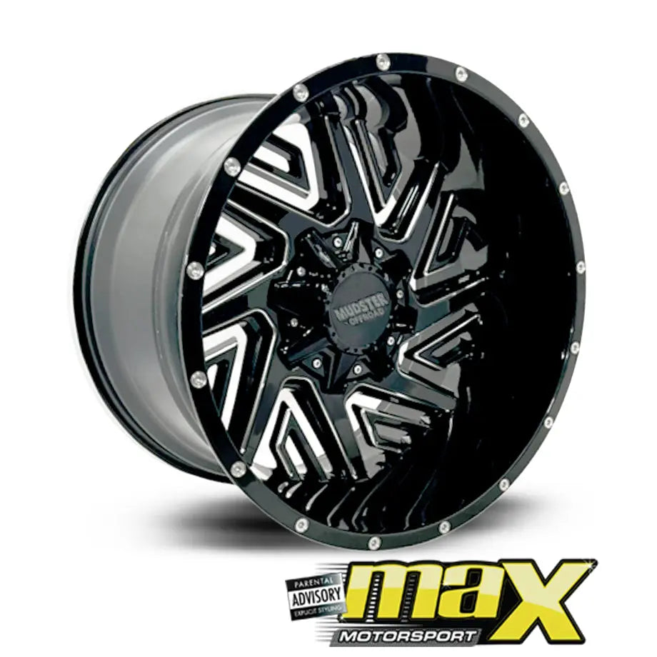 20 Inch Mag Wheel - MX0026 12J Bakkie Wheel (6x139.7 PCD) Max Motorsport