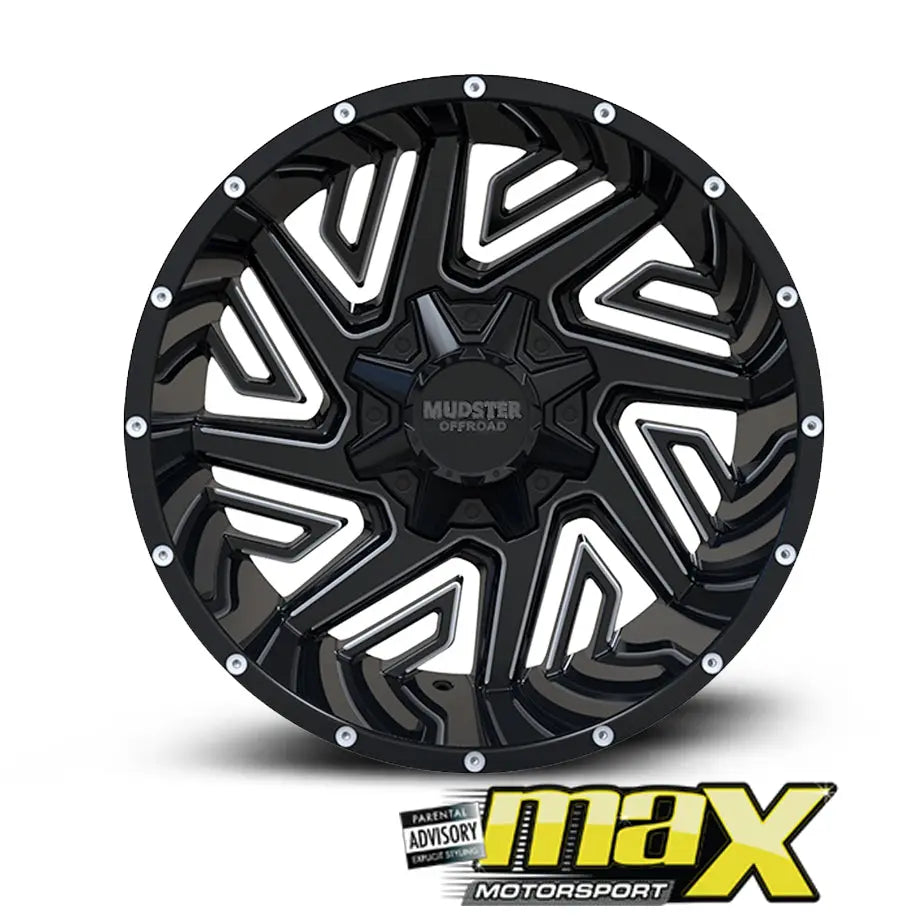 20 Inch Mag Wheel - MX0026 12J Bakkie Wheel (6x139.7 PCD) Max Motorsport