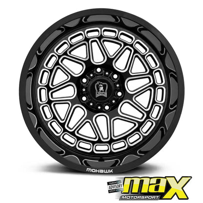 20 Inch Mag Wheel - MX908 12J Bakkie Wheel (6x139.7 PCD) Max Motorsport