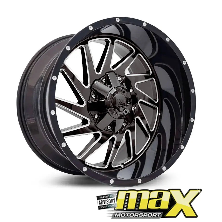 20 Inch Mag Wheel - MXJH109 12J Bakkie Wheel (6x139.7 PCD) Max Motorsport