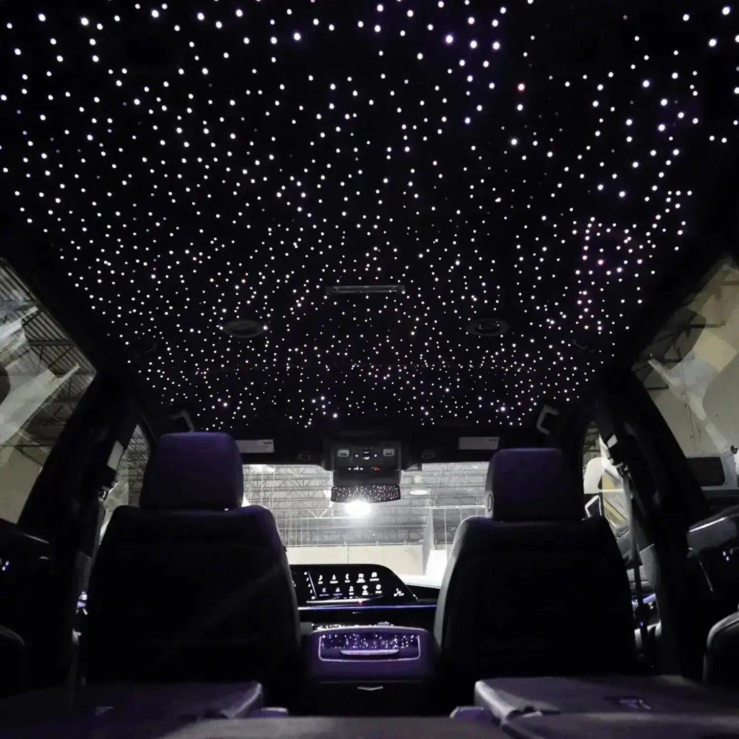 36W App Control Car Roof Fiber Optic Starry Light Kit - 1000 Stars Max Motorsport