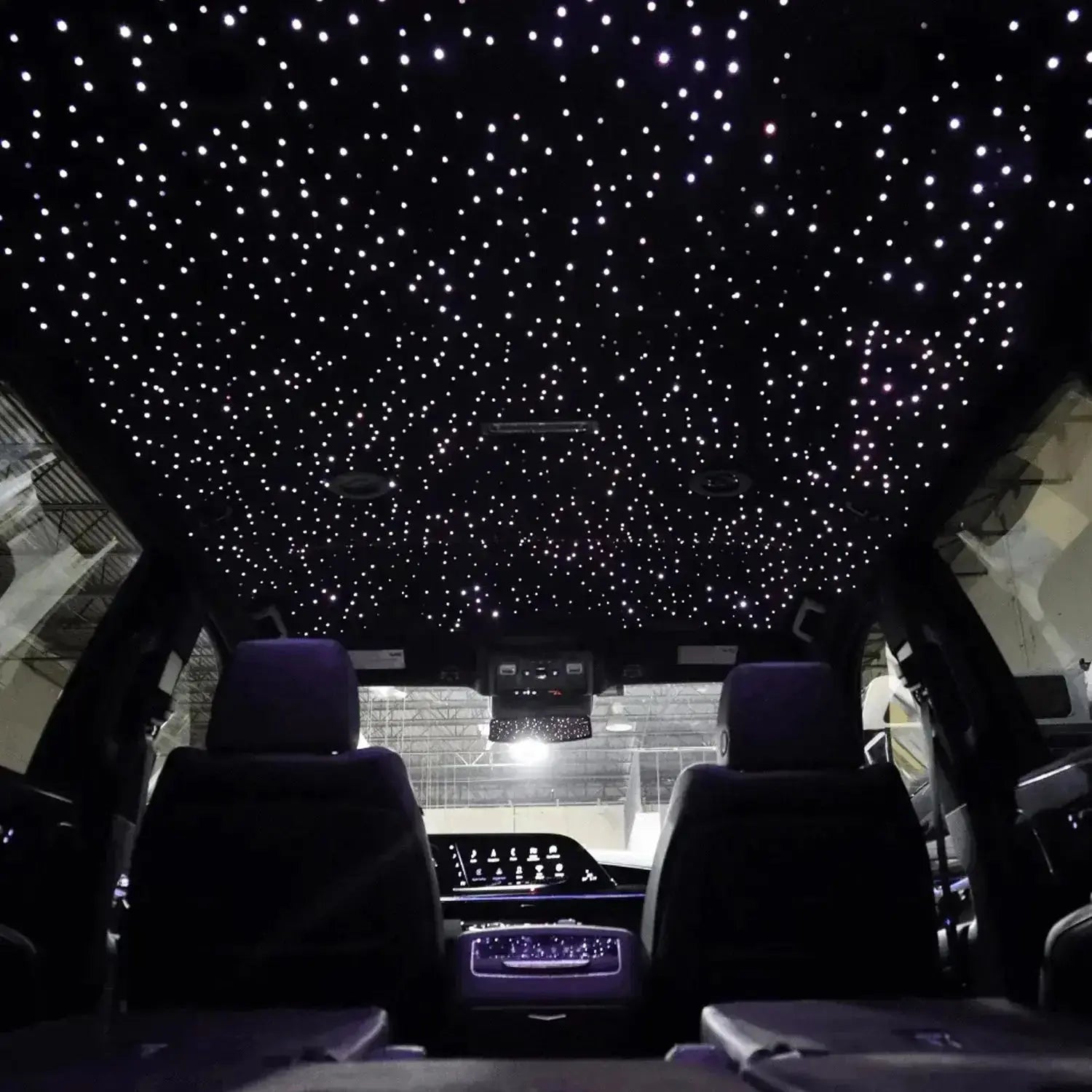 36W App Control Car Roof Fiber Optic Starry Light Kit - 1000 Stars Max Motorsport