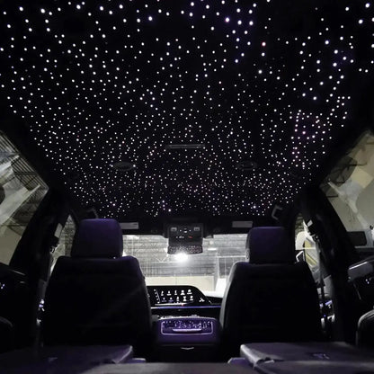 36W App Control Car Roof Fiber Optic Starry Light Kit - 1000 Stars Max Motorsport