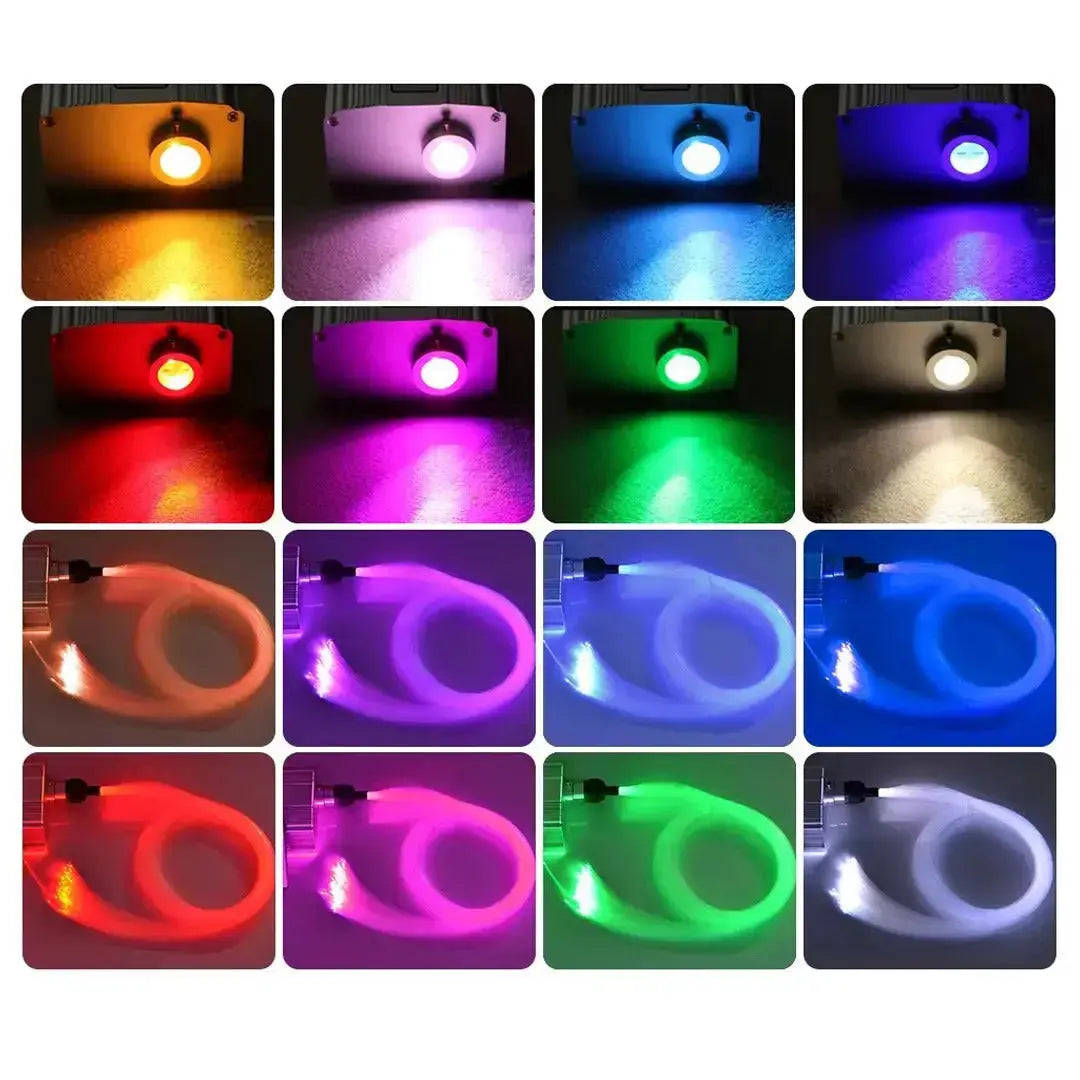 36W App Control Car Roof Fiber Optic Starry Light Kit - 600 Stars Max Motorsport