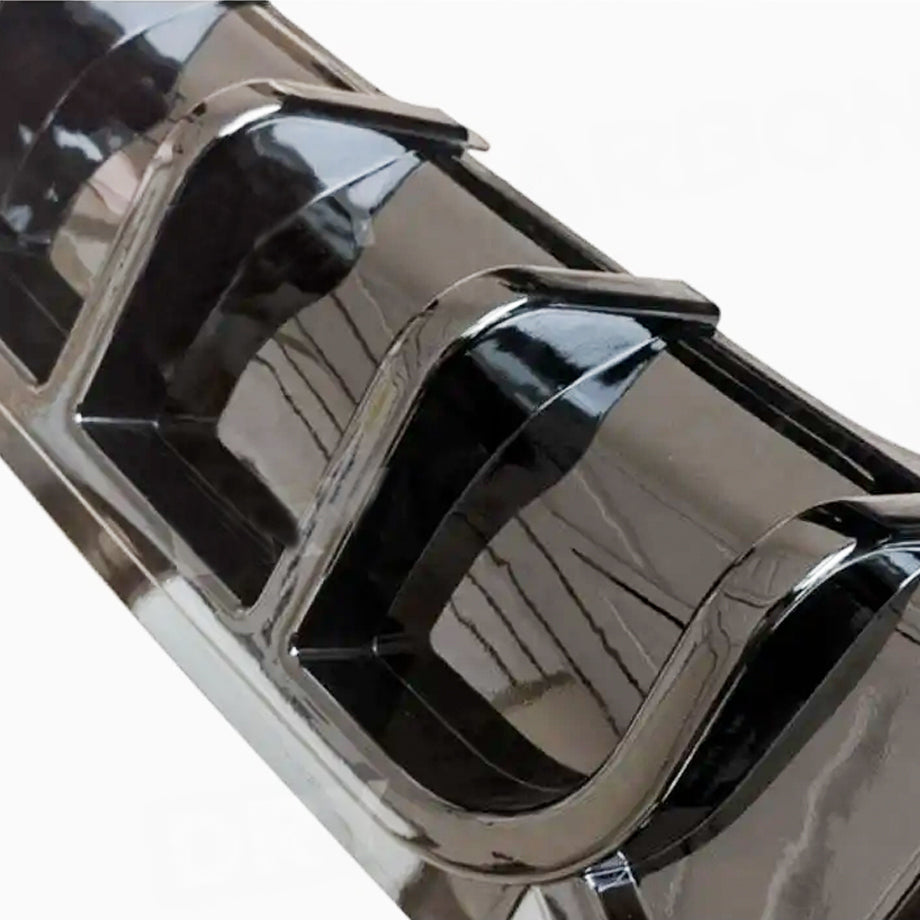 BM X3 G01 LCI Facelift F1 Style Gloss Black Rear Diffuser