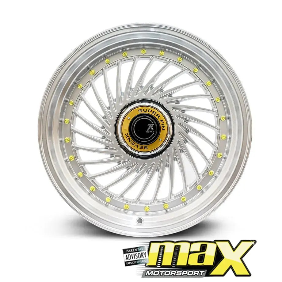 17 Inch Mag Wheel - MX1213-Q SevenK Twist Wheel (4x100 / 4x108 PCD) Max Motorsport