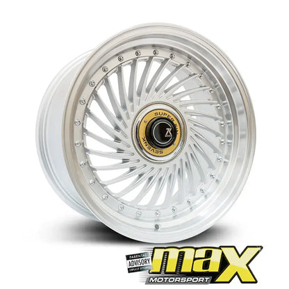 17 Inch Mag Wheel - MX1213-P SevenK Twist Wheel (4x100 / 4x114.3 PCD) Max Motorsport