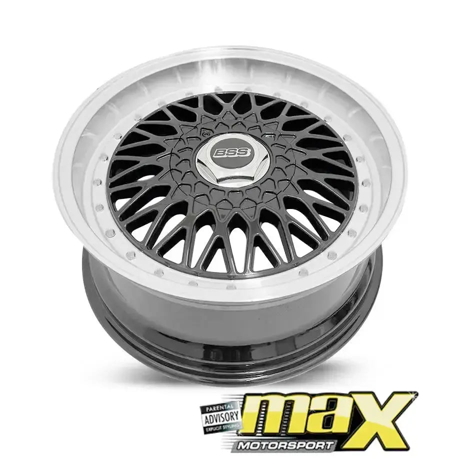 15 Inch Mag Wheel - MX734-15 BSS Style Wheels (4x100/ 4x114.3 PCD) Max Motorsport