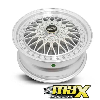 15 Inch Mag Wheel - MX734-15 BSS Style Wheels (4x100/ 4x114.3 PCD) Max Motorsport