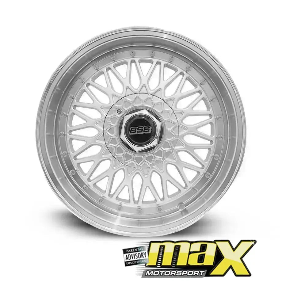 15 Inch Mag Wheel - MX734-15 BSS Style Wheels (4x100/ 4x114.3 PCD) Max Motorsport