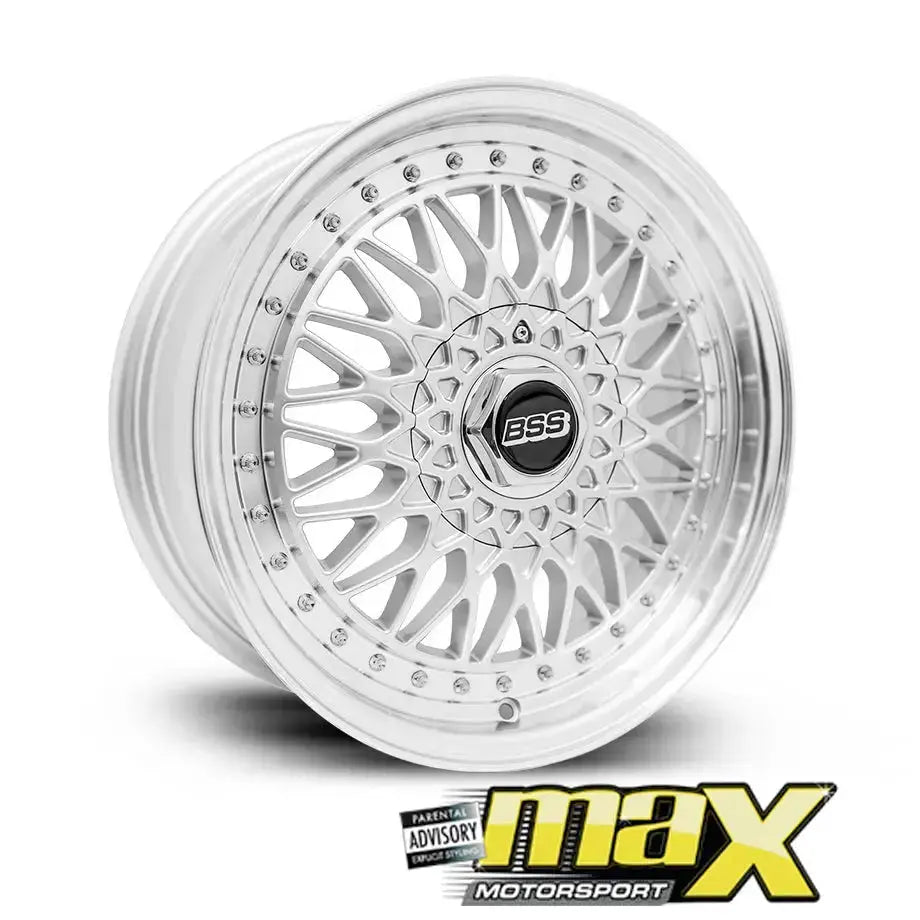 15 Inch Mag Wheel - MX734-15 BSS Style Wheels (4x100/ 4x114.3 PCD) Max Motorsport
