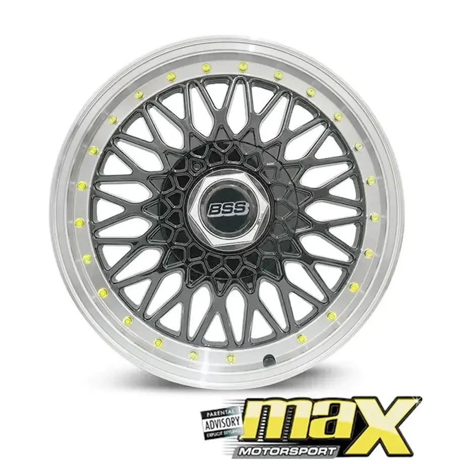 14 Inch Mag Wheel - MX1441 BSS Style Wheels (4x100/ 4x114.3 PCD) Max Motorsport