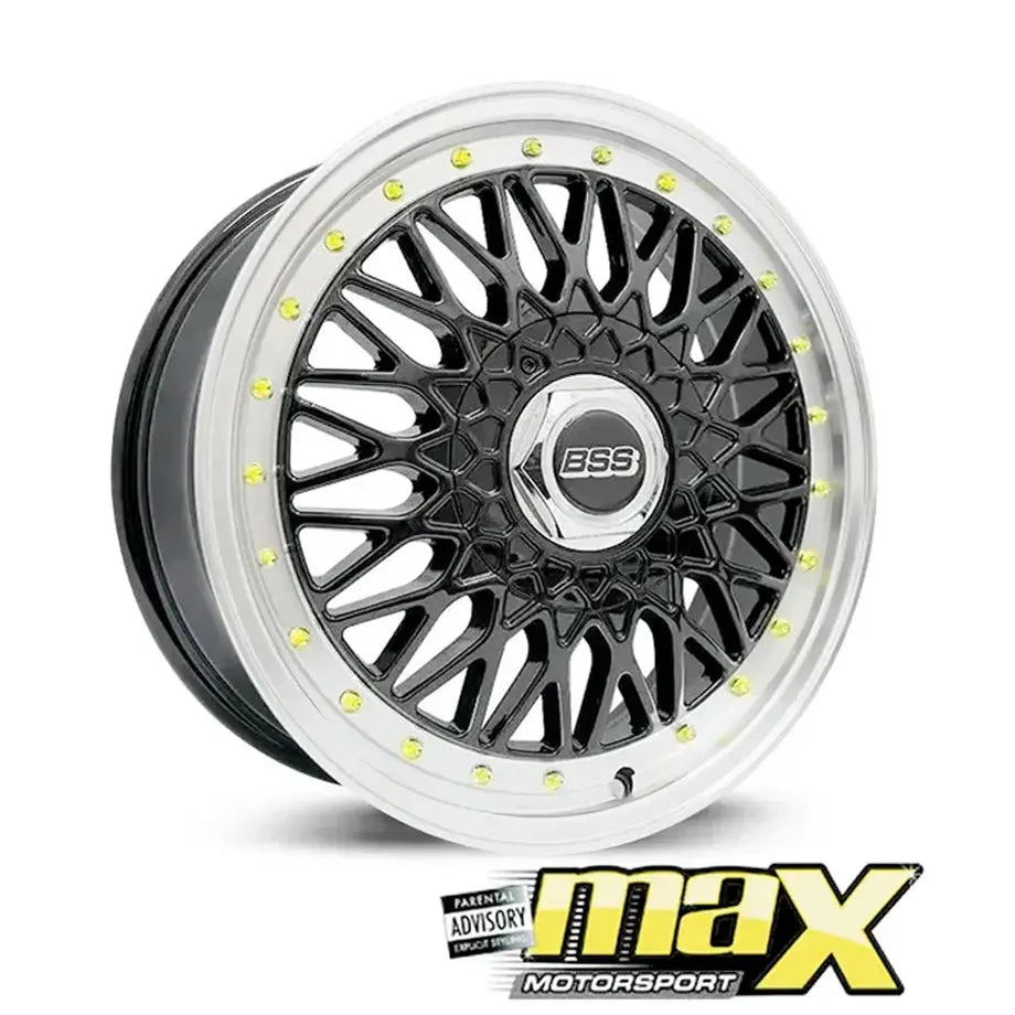 14 Inch Mag Wheel - MX1441 BSS Style Wheels (4x100/ 4x114.3 PCD) Max Motorsport