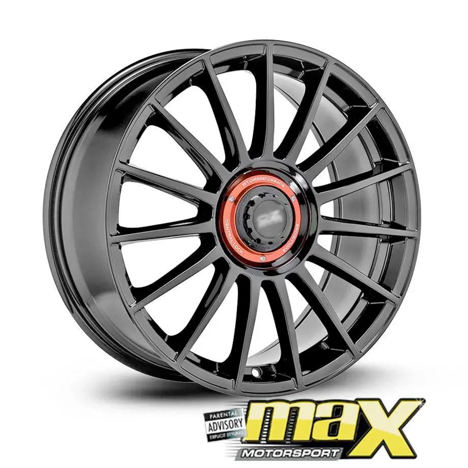 17 Inch Mag Wheel - MX257 Superturismo Style Wheel (4x100 / 5X100 PCD) Max Motorsport