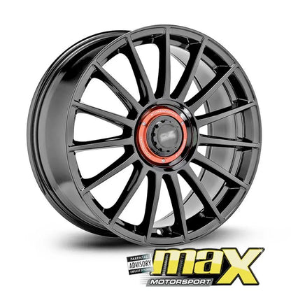 17 Inch Mag Wheel - MX257 Superturismo Style Wheel (4x100 / 5X100 PCD) Max Motorsport