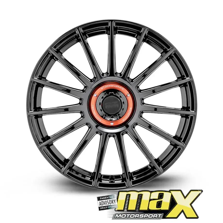 17 Inch Mag Wheel - MX257 Superturismo Style Wheel (4x100 / 5X100 PCD) Max Motorsport