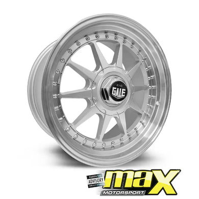 17 Inch Mag Wheel - MX1214-C Gale Ewing Style Wheel (4x100 / 5x100 PCD) Max Motorsport