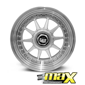 17 Inch Mag Wheel - MX1214-C Gale Ewing Style Wheel (4x100 / 5x100 PCD) Max Motorsport