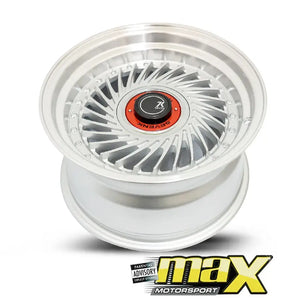 15 Inch Mag Wheel - MX1213-15I SevenK Twist Wheel (4x100 / 5x100 PCD) Max Motorsport