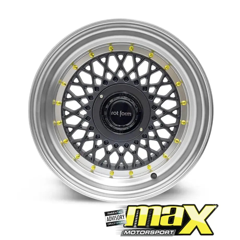 17 Inch Mag Wheel - MX4061-GM Rotform Mesh Style Wheel (4x100 / 5x100 ...