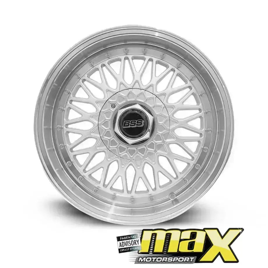 15 Inch Mag Wheel - MX734-15 BSS Style Wheels (5x100/ 5x114.3 PCD) Max Motorsport