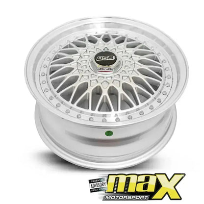 15 Inch Mag Wheel - MX734-15 BSS Style Wheels (5x100/ 5x114.3 PCD) Max Motorsport