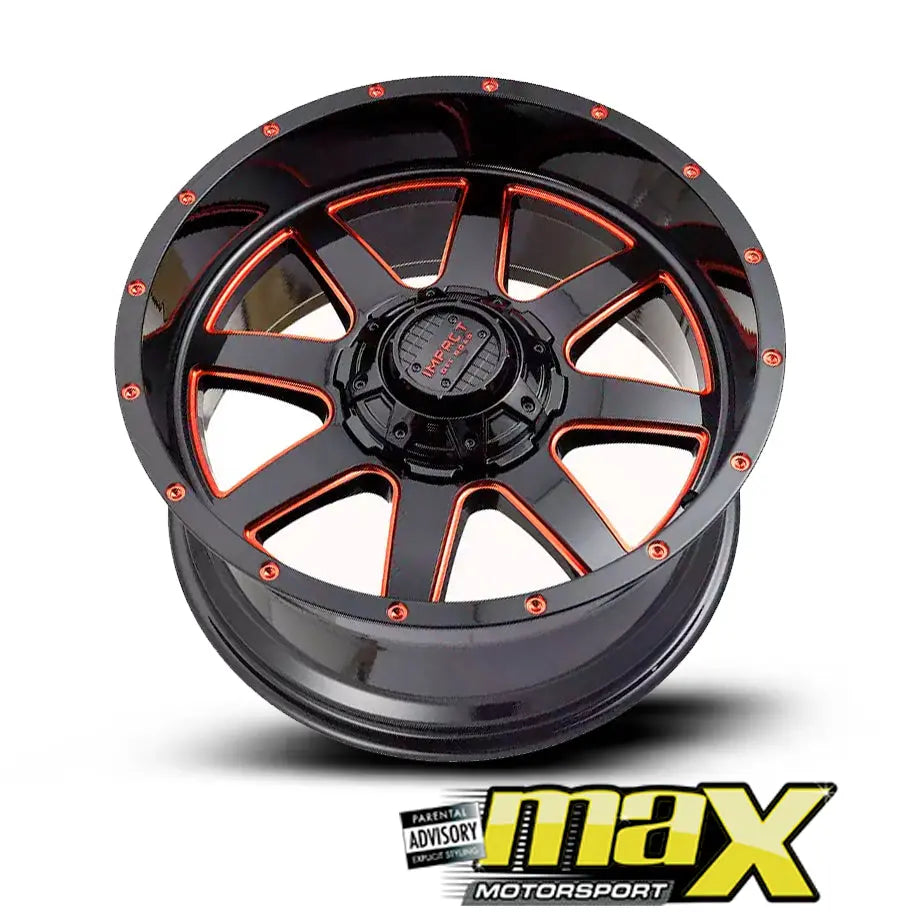 20 Inch Mag Wheel - MX804-GBR Bakkie Wheel (6x135 / 6x139.7 PCD) Max Motorsport