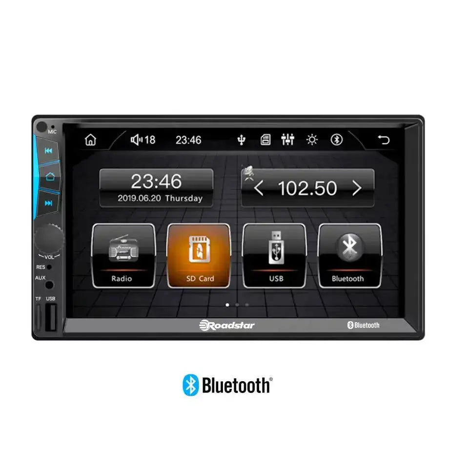 7 Inch Roadstar MP5 Double Din Bluetooth Media Player Roadstar
