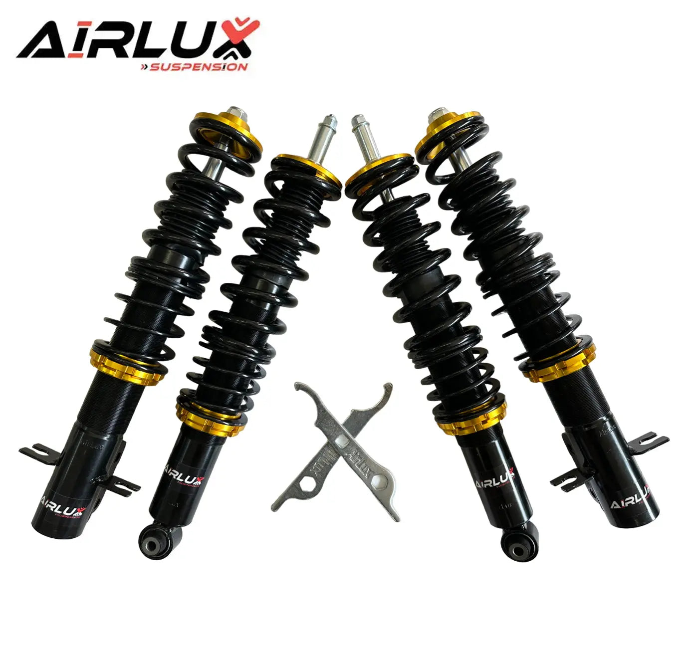 Airlux Coilover Kit (Height Adjustable) - VW Golf MK1 Airlux Air Suspension