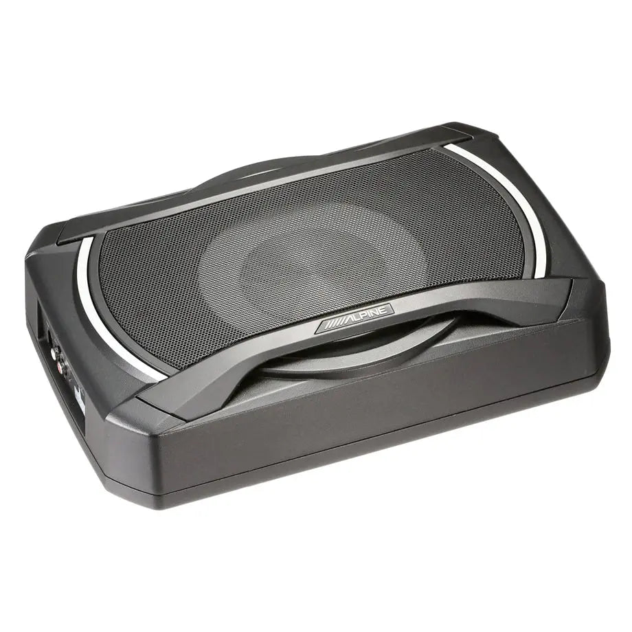 Alpine SWE-1080 8 Inch Compact Active Subwoofer Max Motorsport