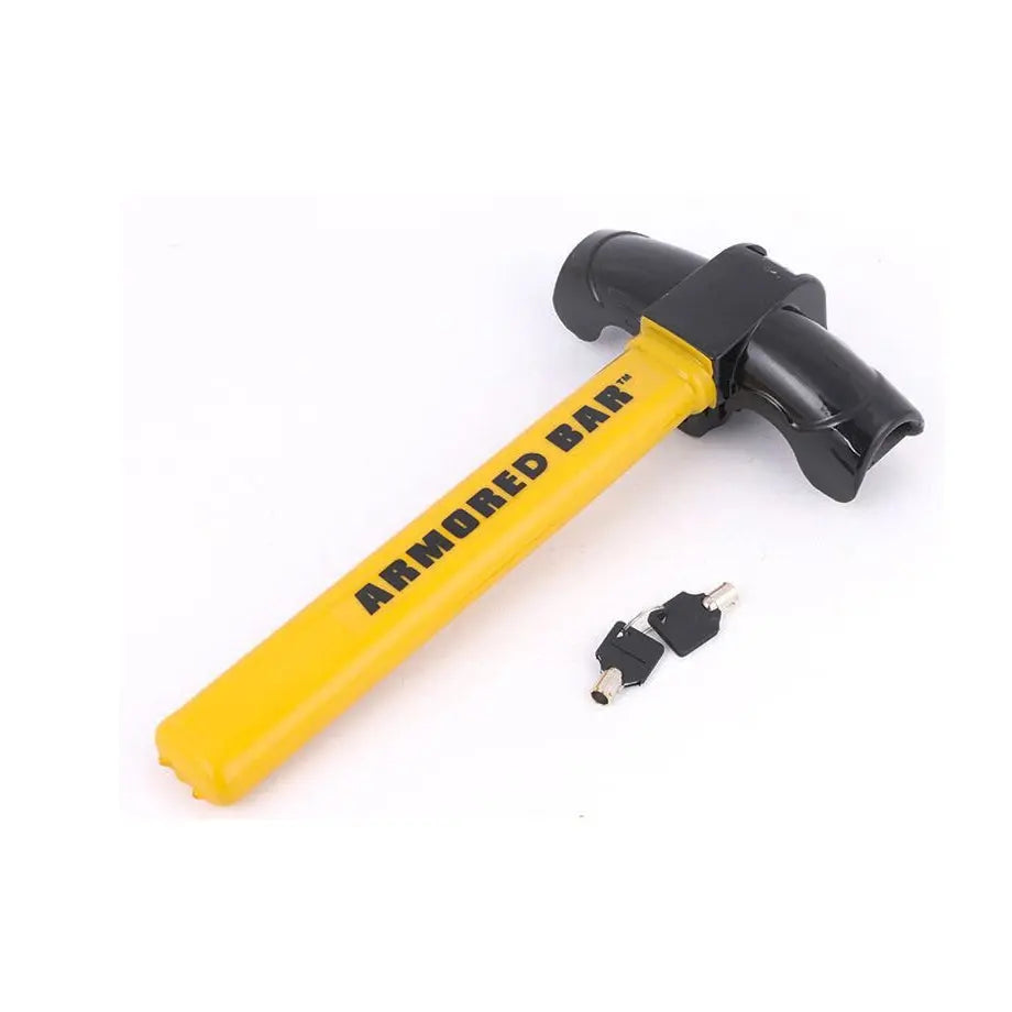 Armored Bar Anti Theft Steering Wheel Lock Max Motorsport