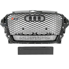 Load image into Gallery viewer, Audi A3 (14-17) Quattro RS3 Style Upgrade Grille Max Motorsport
