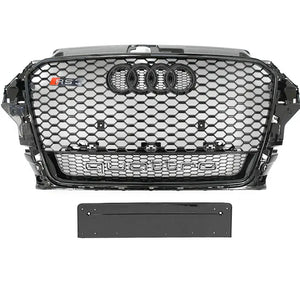 Audi A3 (14-17) Quattro RS3 Style Upgrade Grille Max Motorsport