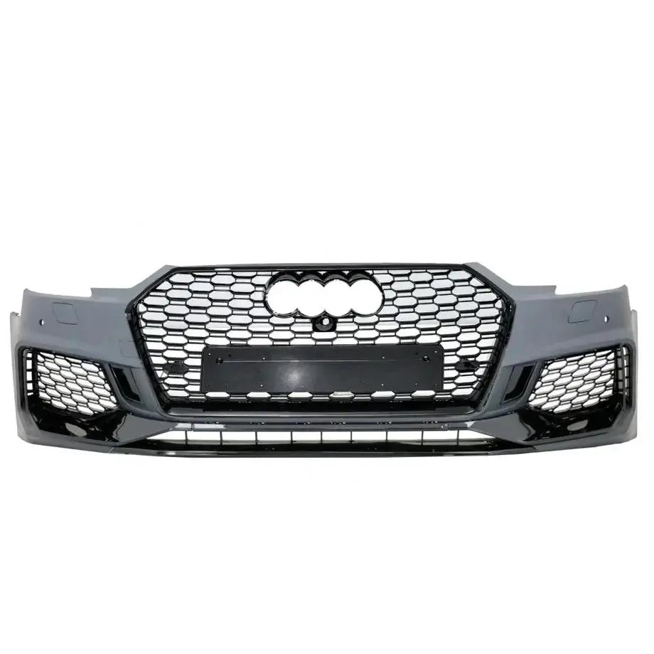 Audi A4 B9 (16-18) RS4 De-baged Style Plastic Upgrade Front Bumper Max Motorsport