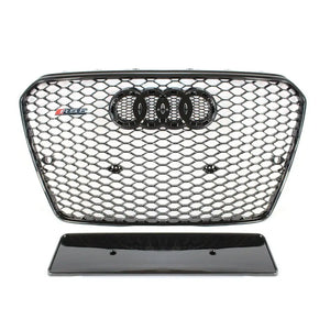 Audi A5 (12-16) RS3 Style Gloss Black Upgrade Grille Max Motorsport