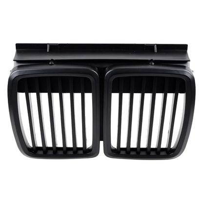 BM E30 3-Series OEM Style Matte Black Kidney Grille Max Motorsport