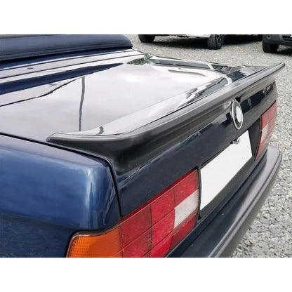 BM E30 Gloss Black M5 Style Plastic Boot Spoiler Max Motorsport