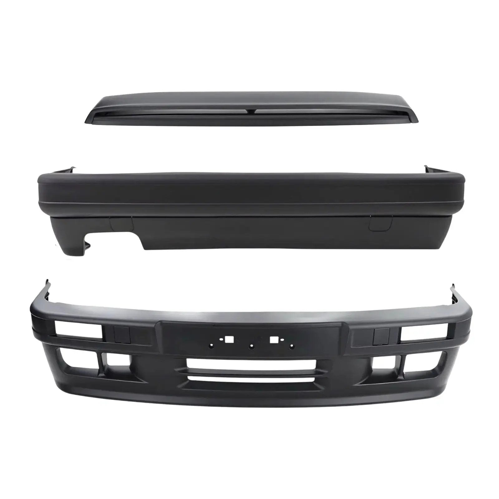 BM E30 Plastic Bumper M-Tech Style Body Kit (5-Piece) (Copy) Max Motorsport