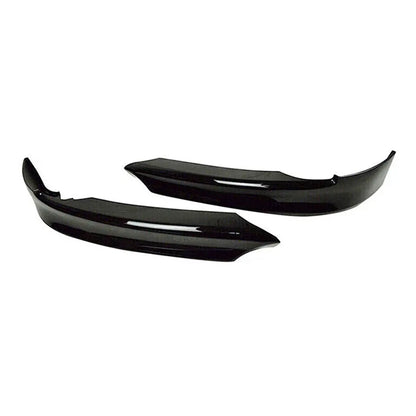 BM E90 3-Series Pre-LCI Gloss Black Front Bumper Splitters (05-08) Max Motorsport