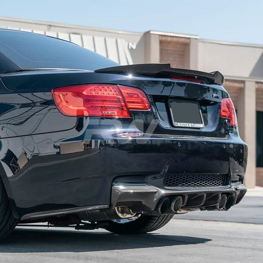 BM E93 Convertible M3 Style Gloss Black Boot Spoiler Max Motorsport