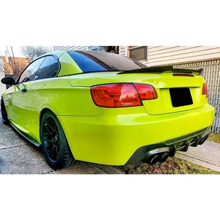 BM E93 Convertible M3 Style Gloss Black Boot Spoiler Max Motorsport