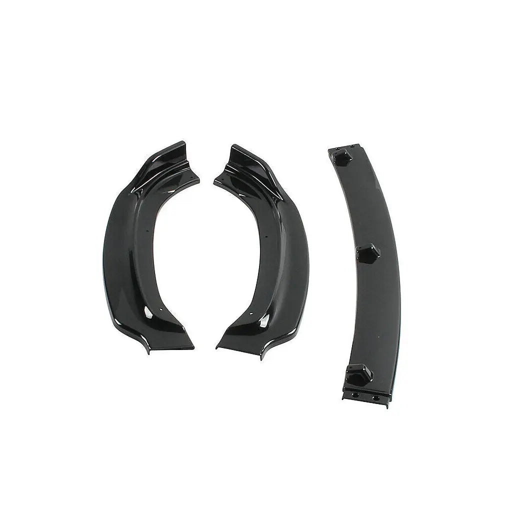 BM F30 3-Piece Non M-Tech Gloss Black 3-Piece Front Spoiler Max Motorsport
